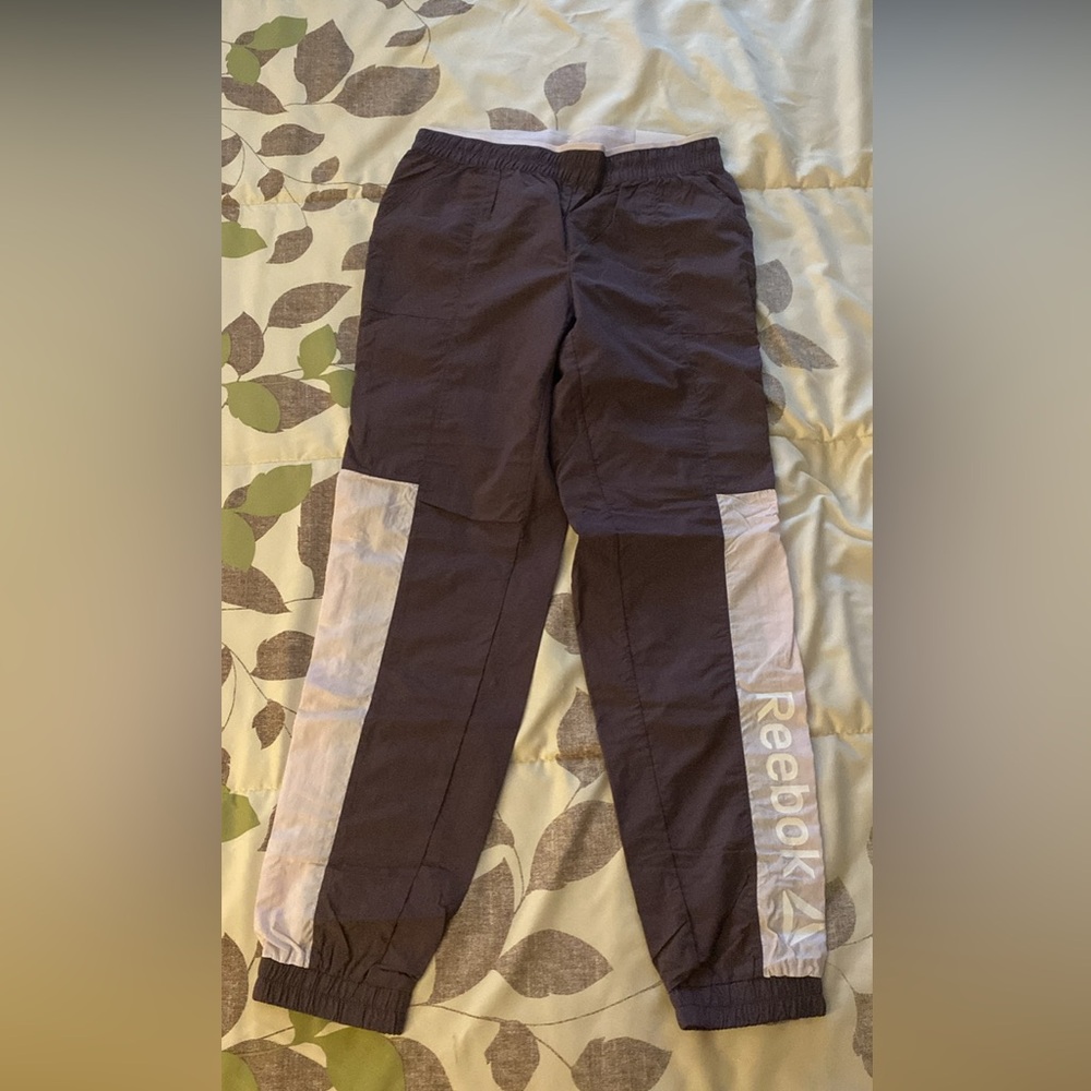 Reebok XS dark purple/plum Track Pants